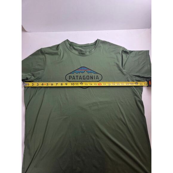 Patagonia Mens Green Capilene Baselayer XXL - Picture 3 of 4